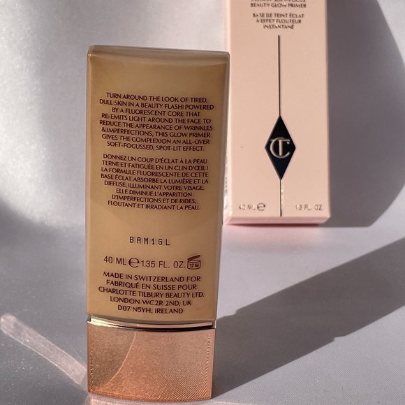 Charlotte Tilbury Wonderglow Face Primer, NEW - Full Size 1.35 oz./40 ml. - Picture 7 of 16
